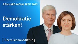 Reinhard Mohn Preis 2025 – Impressionen der Preisverleihung