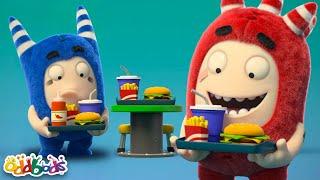 Oddbods Food CLASH!   | 4 HOURS! | BEST Oddbods Full Episode Marathon | 2023 Funny Cartoons