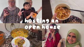 hosting a raya open house 2024 | malaysia vlog