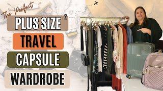 THE PERFECT PLUS SIZE TRAVEL CAPSULE WARDROBE 2024