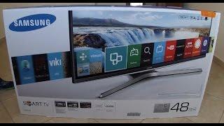 GoPro: Unboxing Samsung UE48J6200 Smart TV