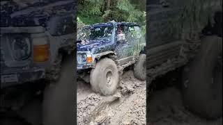 Extreme Off-Road Bus vs Suv #offroad #shorts