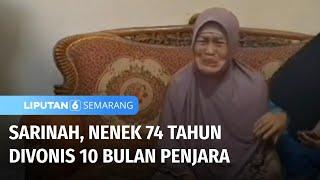 Tega! Nenek 74 Tahun Divonis 10 Bulan Penjara | Liputan 6 Semarang