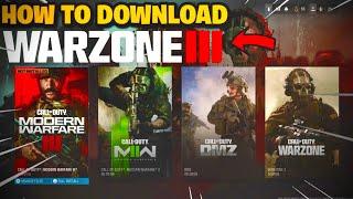 HOW TO DOWNLOAD WARZONE 3 FOR FREE!