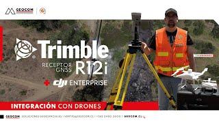 Experiencia Trimble R12i | Integración con drones