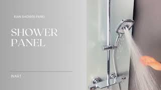 InArt's Rain Shower Panel Faucets Set!