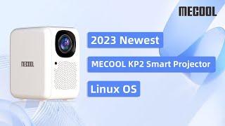 MECOOL KP2 FHD Smart Projector - Linux OS and Dolby Audio, Supports Netflix, YouTube, Prime Video