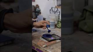 Tile making with Cesar Bazaar in Paris! 