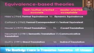 Ali Almanna,  the Routledge Course in Translation Annotation