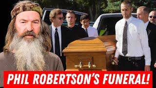 At 79, Duck Dynasty Star Phil Robertson FINALLY Funeral Service Moments