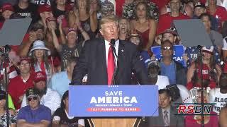 President Trump Shoutout to RSBN at Sarasota Rally