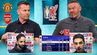 MOTD Man United vs Arsenal 1-1 Rooney: Title Race Over! Liverpool Are Champions – No Chance Left!