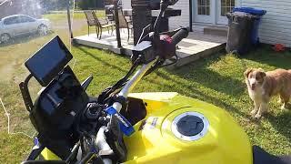 Suzuki v-strom 800de 2023 6000km review and mods