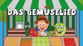 Das Gemüselied - Kinderlieder zum mitsingen - german vegetable song - Gemüse lernen