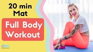 20 Minute Full Body Mat Pilates Exercises |  4-Week Challenge (2/4)  | Online Pilates Classes