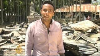 Buddhist temple destroyed in Bangladesh
