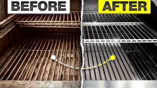 How to Clean Pellet Grill Interior | Before & After Transformation!