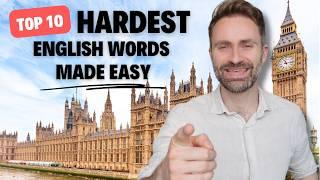 Master the 10 Hardest English Words in NO TIME