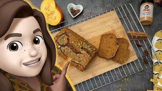 Whole Wheat Pumpkin Loaf Recipe | SUPER SOFT LOAF | SUGAR FREE| Sanaverse