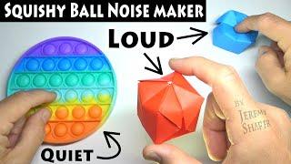 Origami Pop it Squishy Ball Noise Maker