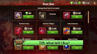 Let's Play Hero Wars 728: Spending My Hero Brawl Coins