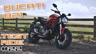 Ducati 821 Monster! Wie schlägt sich das Nakedbike? TESTRIDE#22