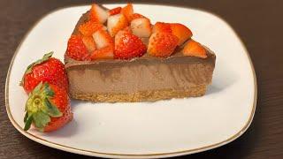 Chocolate Cheesecake Recipe/چیزکیک یخچالی شکلاتی فوق العاده خوشمزه باتمام نکات