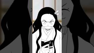 ️Fake watergun️ Nezuko VS. kanao #demonslayer #anime #animatic #animation #fyp #fypシ゚ #nezuko