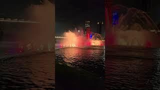 al shaheed park in kuwait beautiful water show