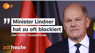 Ampel-Aus besiegelt: Bundeskanzler Scholz entlässt Finanzminister Lindner - die ganze Rede