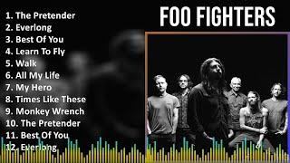 Foo Fighters 2024 MIX Grandes Exitos - The Pretender, Everlong, Best Of You, Learn To Fly