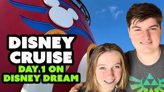 Disney Cruise Day 1 on Disney Dream