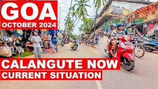 Goa - Calangute Beach Road | October 2024 | Goa Vlog | Calangute Market | Shopping |