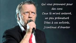 Renaud - Toujours debout Paroles