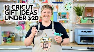 12 Cricut Gift Ideas Under $20!