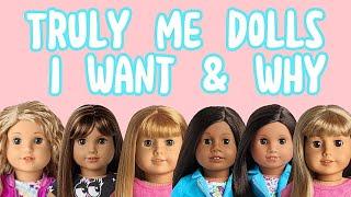 American Girl doll Truly Me / Just like you dolls on my wishlist!