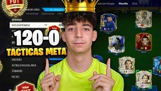  Las Tacticas MAS META Actuales en EAFC 24! | 120-0 en FC 24