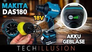 DAS BESTE 18V AKKU-GEBLÄSE DAS180Z von MAKITA im Test! - Makita DAS180Z - Review & Test