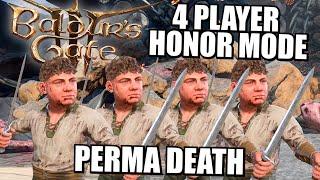  BG3 - 4 Player Honor Mode Permadeath