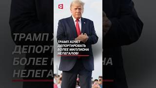 Трамп хочет депортировать более миллиона нелегалов! #трамп #мигранты #сша #политика #новости