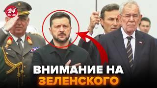 ЗЕЛЕНСЬКИЙ такого не чекав у ВІДНІ! Гляньте, хто зустрів президента. УВАГА НА РЕАКЦІЮ, перші кадри