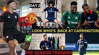 URGENT!MAN UNITED STAR  SUPRISES EVERYONE DURING PRE-SEASON TRAINING TODAY#sancho  #manutdnews