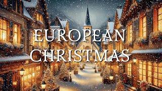 European Village Christmas! | 8 Hrs of wonderful Christmas Music and Images