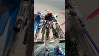 Translucent FREEDOM GUNDAM BL practice build #gunpla #gundam #2024 #gundamseedfreedom #gundambuilder