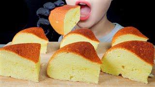 ASMR Rice cooker Castella Sponge Cake • Mukbang & Recipe