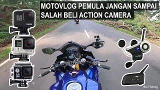 REKOMENDASI ACTION CAM TERBAIK, PERLENGKAPAN MOTOVLOG