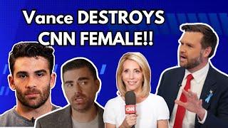 Ben UPSET JD Vance DESTROYED by Dana Bash Hasan Abi Reacts