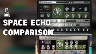 Space Echo RE-201 vs AudioThing Outer Space - Hardware vs Plugin Comparison