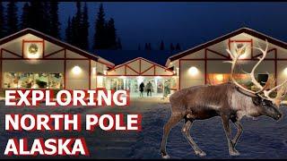 Exploring North Pole, Alaska | Santa Claus House (White Christmas)