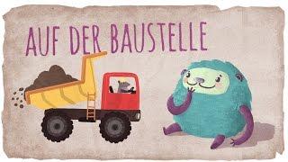 Auf der Baustelle - für Kinder mit Flunkeblunk | Bagger fahren | Baumeister Flunk